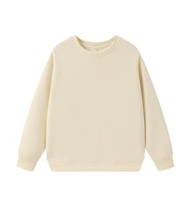 Sudadera de Felpa Blanca Personalizada para Mujer, Corte Regular, Cuello Redondo, Lisa, Suave, Informal, al por Mayor, Marcas de Boutique, EE. UU., Reino Unido, Europa - Product Image 3