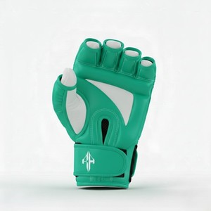 Gants de boxe pour hommes adultes de haute qualité, fermeture personnalisée, matériau en cuir PU, avec lacets, légers, logo personnalisé - Product Image 5