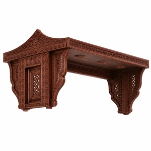 Balançoire en bois sur mesure pour espace de dessin, balançoire indienne traditionnelle en bois avec chaînes, design robuste en bois de teck, Royaume-Uni - Product Image 6