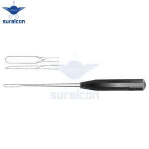 Raspatorie chirurgicale de précision pour périoste, avec manche Ferrozell, longueur 25 cm / 10 pouces, pointe acérée de 6 mm, pour une action contrôlée - Product Image 3