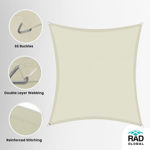 Voile d'ombrage anti-UV 98% (quatre côtés) - Product Image 1