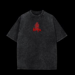 100% Cotton Acid <b>Wash</b> Vintage Oversized T-Shirt for Men & Unisex Anti-Wrinkle Breathable Wholesale - Product Image 2