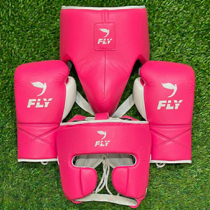 Set de Boxeo Profesional para Entrenamiento y Sparring, de Alta Calidad, en Cuero Genuino, Personalizable y Protector - Product Image 1