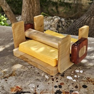 Porte-serviettes en bois naturel, support à mouchoirs multifonctionnel pour table, porte-serviettes rustique en bois pour la maison, le restaurant et l'hôtel - Product Image 5