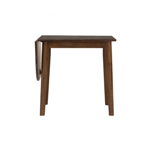 Table à manger extensible en bois massif minimaliste et peu encombrante pour appartements et studios, meubles en bois modernes - Product Image 4