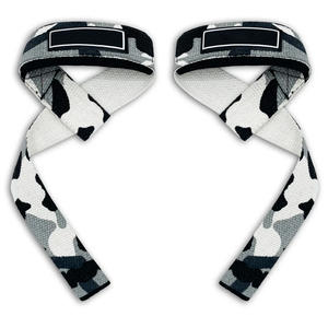 Sangles de musculation en coton personnalisées de haute qualité avec logo, pour le soutien des poignets, qualité supérieure, durables - Product Image 1