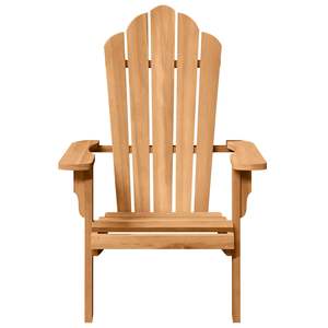Ensemble de 2 chaises Adirondack en teck massif, marron, 78 x 77 x 95 cm - Product Image 5