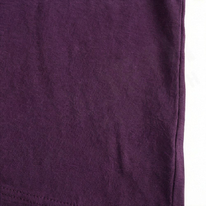Camiseta de Manga Corta con Cuello Redondo para Mujer, Corte Holgado, Color Sólido, Tejido de Poliéster/Algodón, Informal, Transpirable, Ecológica, con Estampado Floral - Product Image 4