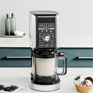 เครื่องทำไอศกรีมและเครื่องดื่มแช่แข็งแบบ11-in-1 NC501นินจา Creami Deluxe สำหรับเครื่องดื่มเชอร์เบทมิลค์เชค - Product Image 4