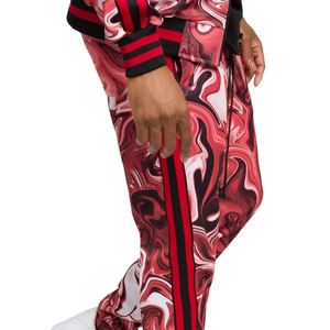 Survêtement personnalisé avec logo imprimé en gros, respirant et léger, pour hommes, vêtements de fitness, survêtement par sublimation - Product Image 4