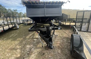 7x14 Dump <b>Trailer</b> with 7K Axles 2ft Sides for <b>Farm</b> Use - Product Image 2