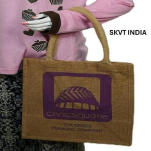 Sac fourre-tout en jute personnalisé, réutilisable, grande capacité, haute qualité, écologique, avec fermeture éclair et logo sur mesure pour la plage - Product Image 5