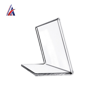 Meilleure Vente Excellent Support en Acrylique en Forme de L pour Étiquettes de Prix 250x85 mm, Présentoir Incliné Transparent pour Comptoir - Product Image 4