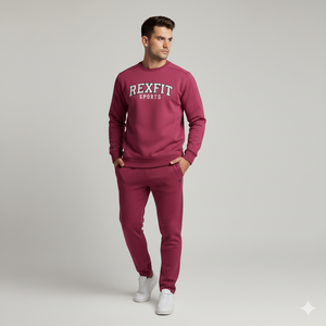 Sudadera Personalizada de Cuello Redondo, Manga Larga, Algodón, para Hombre, Talla Grande, Personalizada - Product Image 1