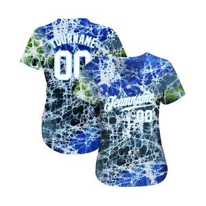 Camiseta de Béisbol Sublimada Personalizada con Nombre de Equipo 00, Unisex, Manga Corta, Poliéster, Absorbe la Humedad, para Todas las Temporadas, Corte Regular - Product Image 3