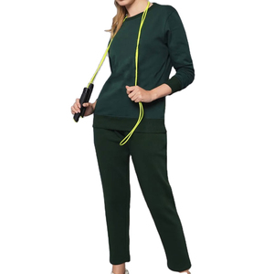 2026 Custom Fall Winter Sweatsuit <b>Tracksuit</b> 2pcs Set Women Sweat Suit Two Piece Pants Set for Women Casual Women's Clothing Sets - Product Image 5