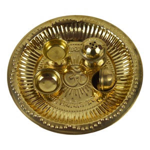 Plateau de prière en laiton doré moderne, décorations festives pour la maison, plateaux de table en métal pour la maison, mariage, restaurant, prix de gros - Product Image 6