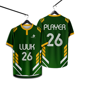 Camisetas de Fútbol Personalizables para Hombre, 100% Poliéster, Transpirables, Antihumedad, Antibacterianas, Cuello Redondo - Product Image 6