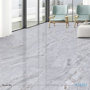 Azulejos de porcelana pulida efecto mármol gris brillante, modernos, antideslizantes, de 600x600 mm, para baño/sala de estar. - Product Image 4