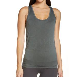 Camisetas Deportivas Casuales para Mujer, Transpirables, 100% Algodón de Bambú, sin Mangas, para Gimnasio, Fitness, Yoga, Ejercicio, Running - Product Image 2