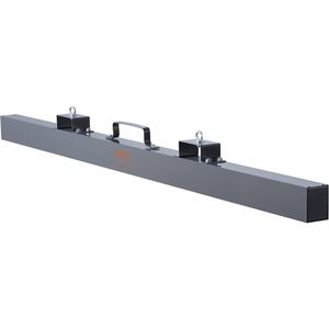 120lbs spazzatrice magnetica per carrelli elevatori di tipo industriale in acciaio per sollevamento magneti per la raccolta di bulloni di ferro trucioli di metalli per - Product Image 1