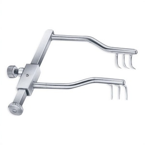 Rétracteur auto-agrippant Logan 3x3 à pointes acérées, instrument chirurgical en acier inoxydable de qualité médicale, rétracteur tissulaire auto-agrippant - Product Image 2