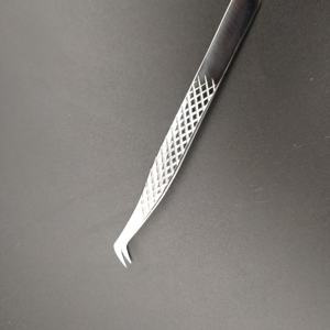 Pinzas para Pestañas de Acero Inoxidable Antiácido de Larga Duración, Marca Personalizada, Punta Suave de Precisión, Antiestáticas, Agarre Fino - Product Image 6