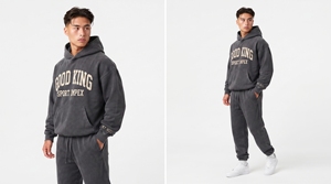 Conjunto de Sudadera con Capucha y Pantalones Deportivos Extra Grandes de Forro Polar Sólido Transpirable, Personalizado, OEM, Marca Privada, Ropa Deportiva Urbana - Product Image 3
