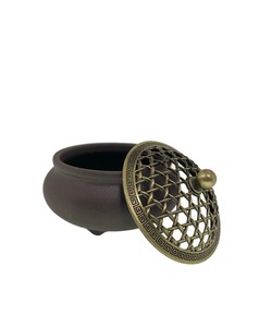 S H INC. Vintage Style Metal <b>Incense</b> Burner Holder IB-85 Eco-Friendly for <b>Incense</b> Sticks Aromatherapy Relaxation Home <b>Incense</b> - Product Image 6
