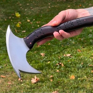 Hacha Táctica Portátil Multiusos para Exteriores, para Cortar Madera, Hacha de Combate, Martillo, con Hoja de 5 Pulgadas, de Alta Calidad - Product Image 2