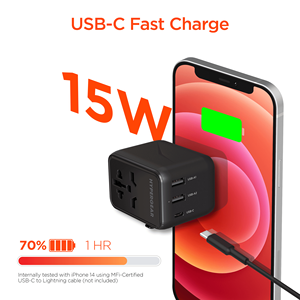 Adattatore da Viaggio Universale USB-C WorldCharge - Product Image 3