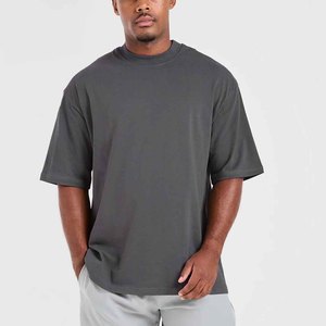 T-shirt tricoté 100 % coton moderne pour homme, décontracté, à manches courtes, en tissu respirant, col rond, confortable pour le quotidien et la gym – En promotion - Product Image 3