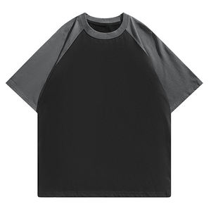T-shirts à manches courtes coupe boxy ajustée, col contrastant, imprimé numérique personnalisable, qualité supérieure 250 g/m² - Product Image 5