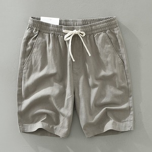 Shorts cargo pour homme en nylon/coton 260 GSM, coupe ample, à boutons, séchage rapide, respirant, coupe-vent, pour l'été - Product Image 3