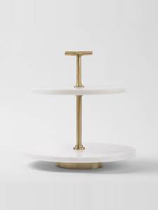 Large Decorative Wooden <b>Cake</b> <b>Stand</b> For Party Dessert Table Presentation With Natural Finish And Solid Base Support - Product Image 6