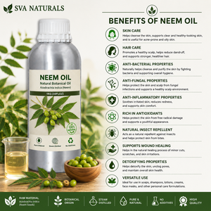 Huile de Neem pressée à froid, qualité cosmétique, huile végétale de base pour les soins personnels, les soins de la peau et des cheveux, et les formulations cosmétiques. - Product Image 3