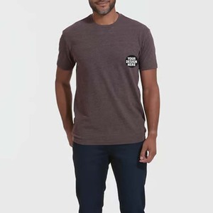 Camiseta Lisa de Corte Regular con Logotipo Personalizado, Impresión DTF, Venta al por Mayor, Camisetas Lisas para Hombre de Alta Calidad, 100% Algodón - Product Image 1