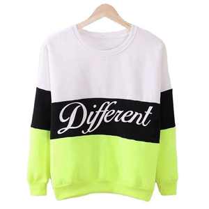 Achetez un sweat-shirt décontracté pour femme, respirant, en tissu éponge, à col roulé, coupe ample, confortable, style streetwear - Product Image 1