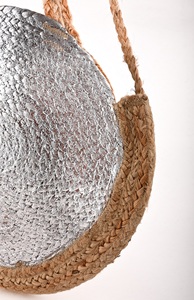 Sac fourre-tout en jute tendance et luxueux pour femmes, style bohème écologique, sac à main durable - Product Image 4