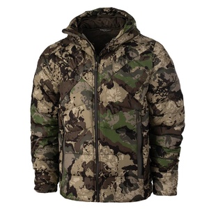 Veste matelassée de chasse légère et chaude haut de gamme, durable, hydrofuge, respirante, softshell haute performance avec logo frontal - Product Image 2