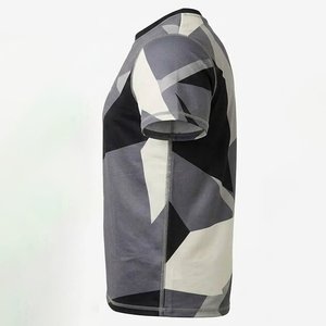 New Sales Custom Logo Sublimation Colors High Quality <b>100</b>% Cotton <b>Polyester</b> Men's Casual Half Sleeve T-shirt Plain O-neck Shirts - Product Image 4