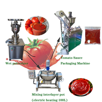 Machine à Sauce Tomate à Haute Productivité/Ligne de Production de Concentré de Tomate/Machine Fabrication de Pâte de Tomate