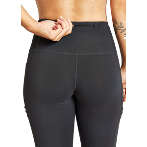 Leggings de yoga pour femmes, design personnalisé, spandex/polyester, extensibles dans quatre directions, antibactériens, avec cordon de serrage, pour l'entraînement - Product Image 3