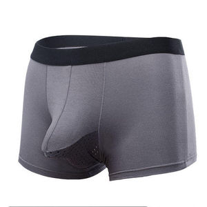 Caleçons Boxers Respirants en Coton Taille Moyenne pour Hommes avec Logo Personnalisé 2026 – Grandes Tailles - Product Image 6