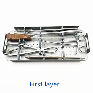 Juego de Instrumentos Ortopédicos Veterinarios para Extremidades Inferiores, Herramientas Quirúrgicas Reutilizables para Fracturas de Huesos de Fémur y Tibia con Clavos para Fragmentos Grandes - Product Image 2