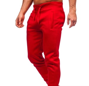 <b>Wholesale</b> <b>Sweatpants</b> Men's Track Pants Cotton Fleece Jogger Blank Baggy <b>Flare</b> <b>Sweatpants</b> Trousers Made By Team Builder - Product Image 4