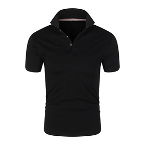 Camisas de Lona 100% Algodón de Alta Calidad para Hombre, con Logotipo Personalizado, Secado Rápido, Manga Corta, con Cuello Abierto/Cerrado - Product Image 5