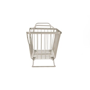 Cesta de Almacenamiento Metálica Premium con Asas Antideslizantes para Uso Doméstico - Product Image 3