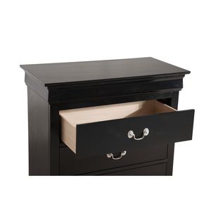 Commode Louis Philippe G2150 CH noire - Product Image 3