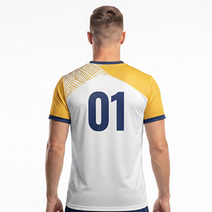 เสื้อวอลเลย์บอลชาย โพลีเอสเตอร์ 100% เสื้อยืดวอลเลย์บอลแขนสั้นชาย คุณภาพสูง เสื้อวอลเลย์บอลชายระบายอากาศได้ดี - Product Image 2